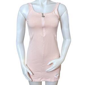 Nike Pink Cotton Jersey Stretch Tennis Golf Active Tank Dress Small